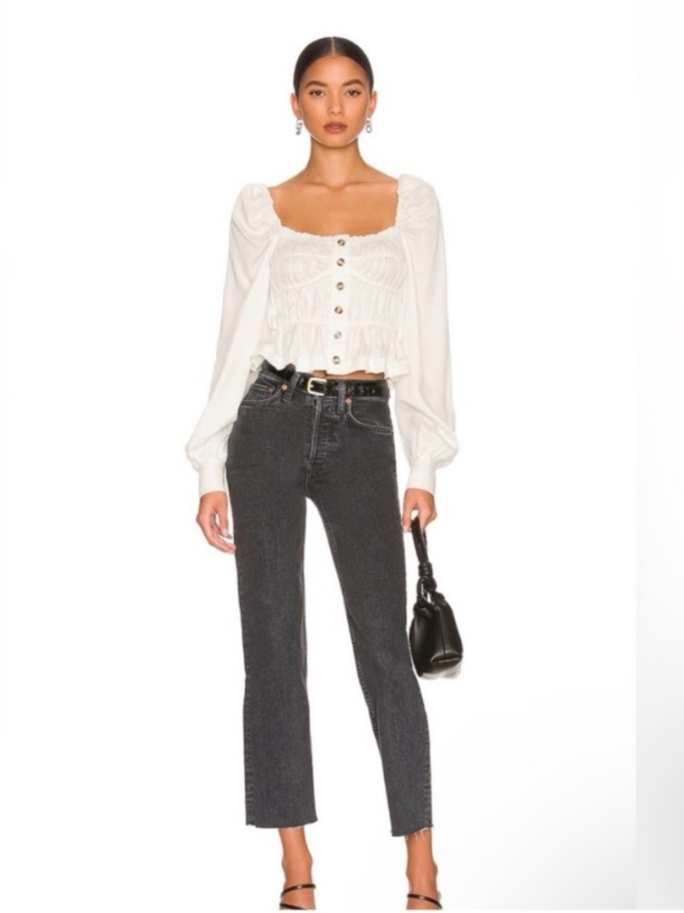 L'Academie White Willow Top
